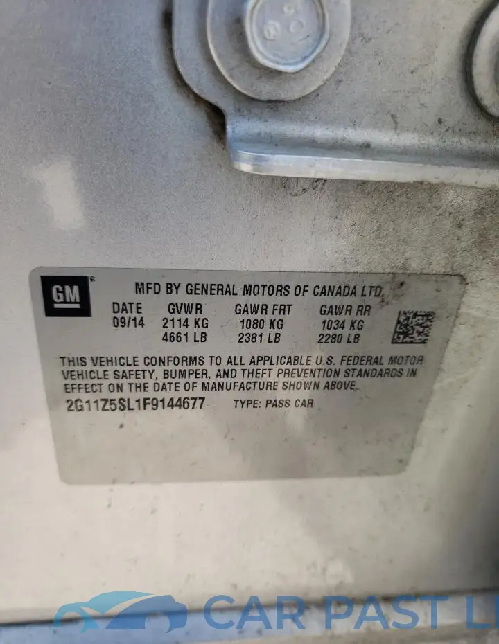 2G11Z5SL1F9144677# 13