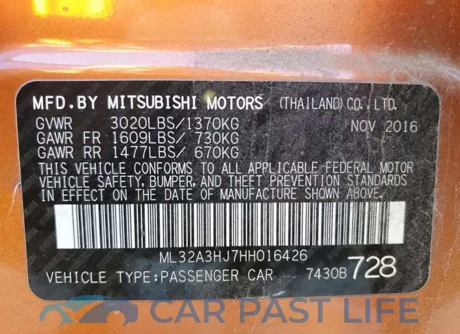 ML32A3HJ7HH016426# 13