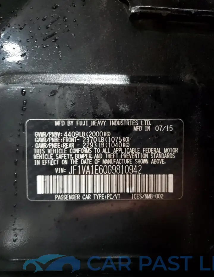 JF1VA1E60G9810942# 12