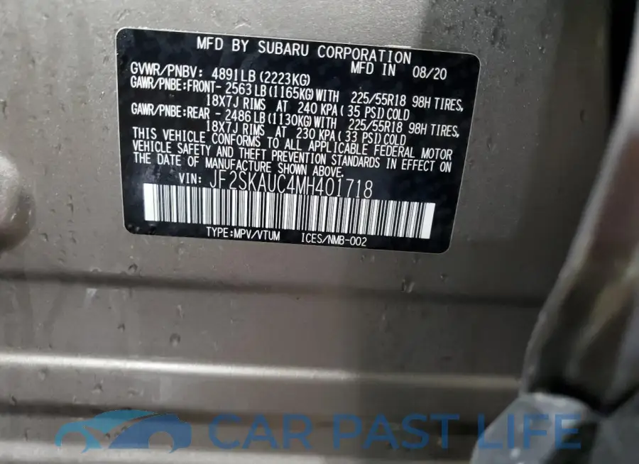 JF2SKAUC4MH401718# 13