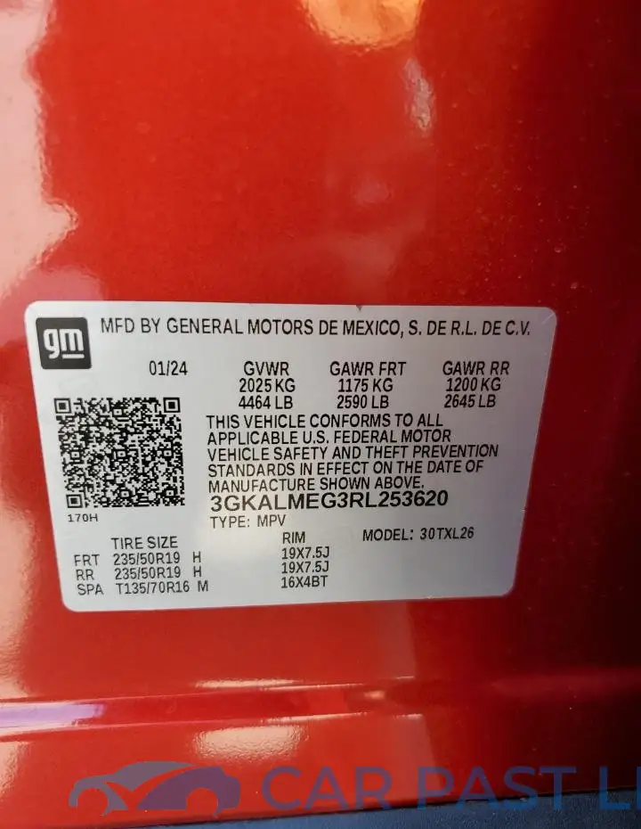 3GKALMEG3RL253620# 13