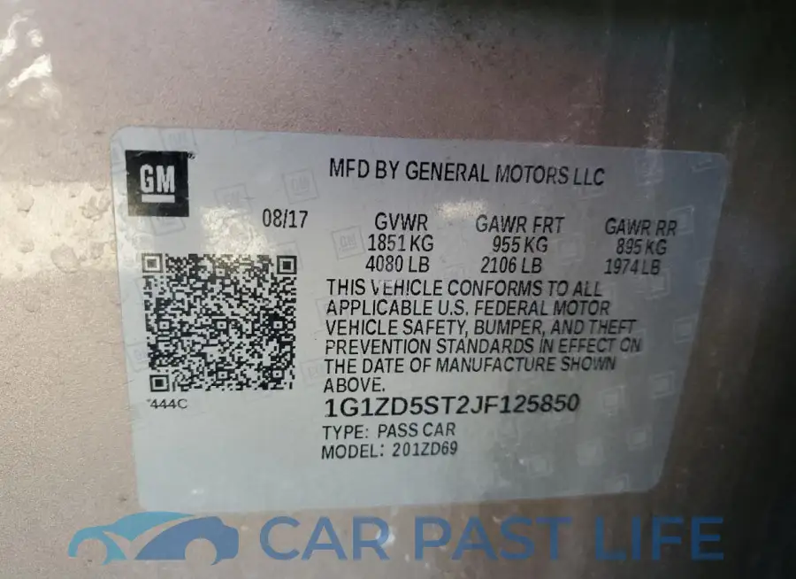 1G1ZD5ST2JF125850# 12
