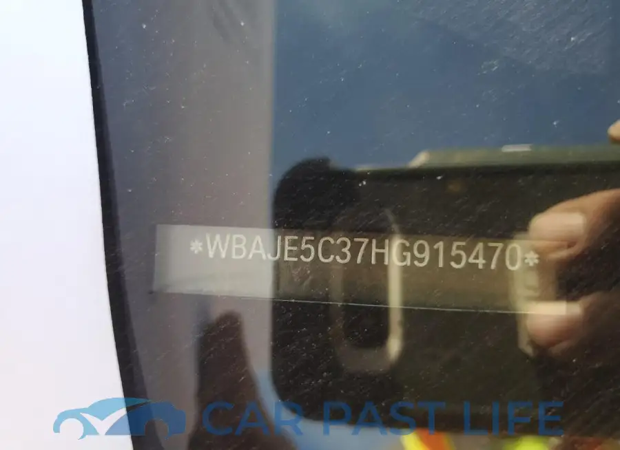 WBAJE5C37HG915470# 12