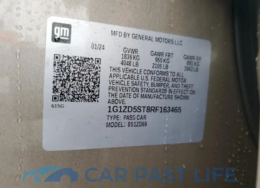 1G1ZD5ST8RF163465# 12