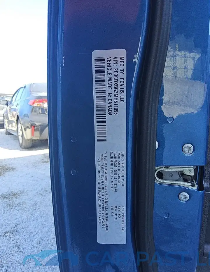 2C3CDXBG3MH511096# 13