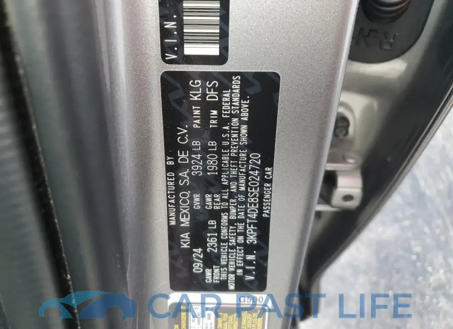 3KPFT4DE8SE024720# 13