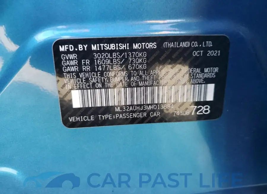ML32AUHJ3MH013894# 13