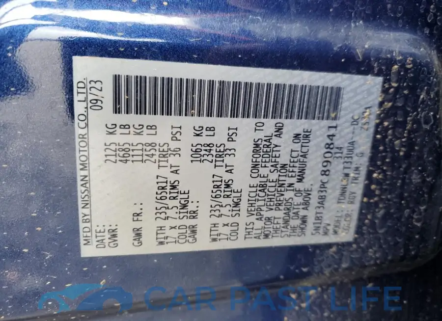 5N1BT3AB3PC890841# 14