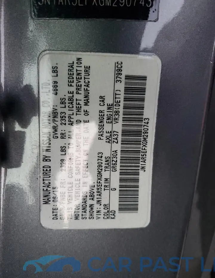 JN1AR5EFXGM290743# 12
