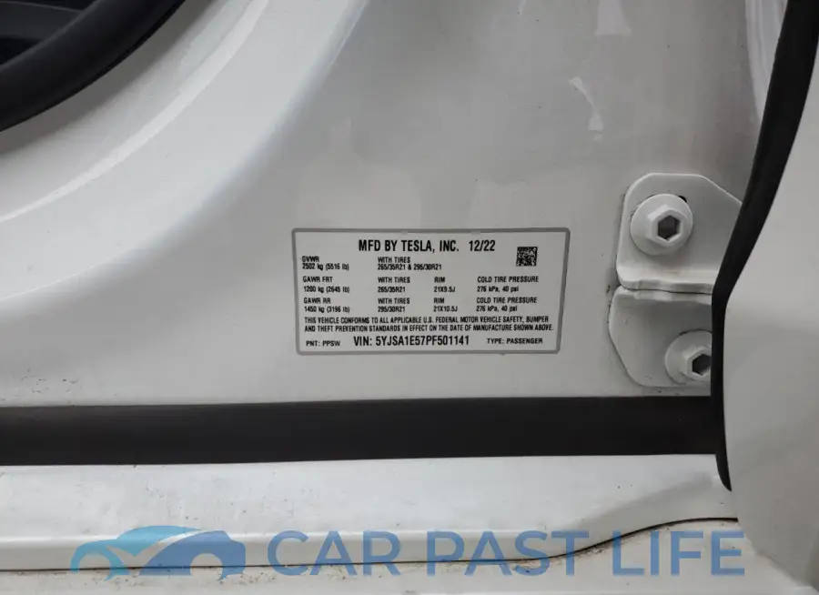 5YJSA1E57PF501141# 12