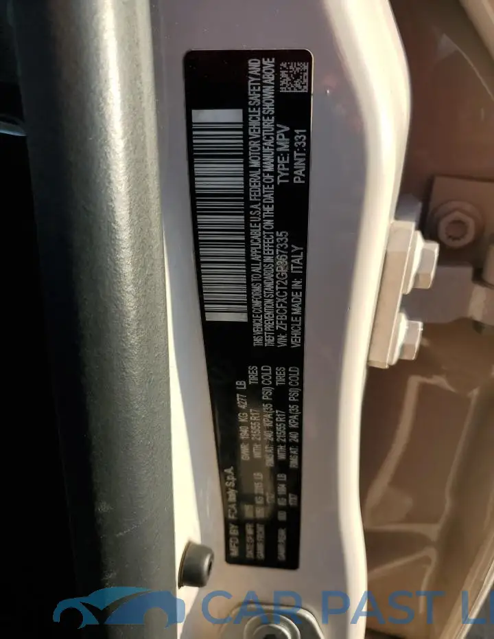 ZFBCFXCT2GP367335# 14
