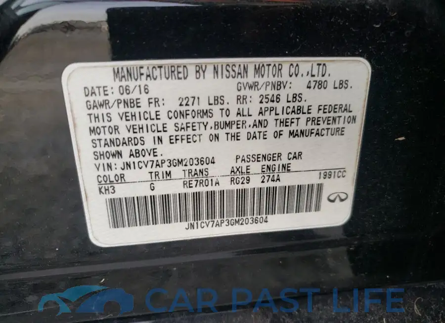 JN1CV7AP3GM203604# 12