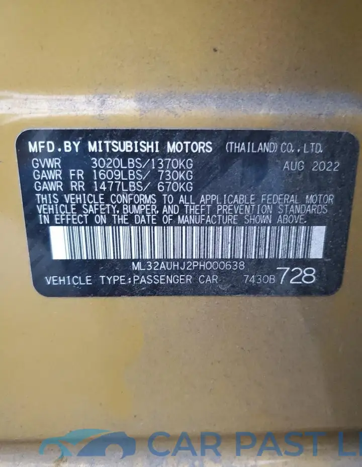ML32AUHJ2PH000638# 13