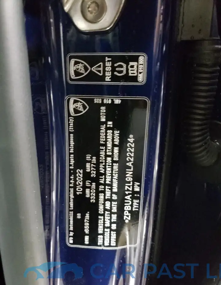 ZPBUA1ZL9NLA22224# 12