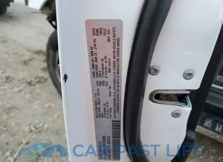3C6UR5DL3MG555008# 12
