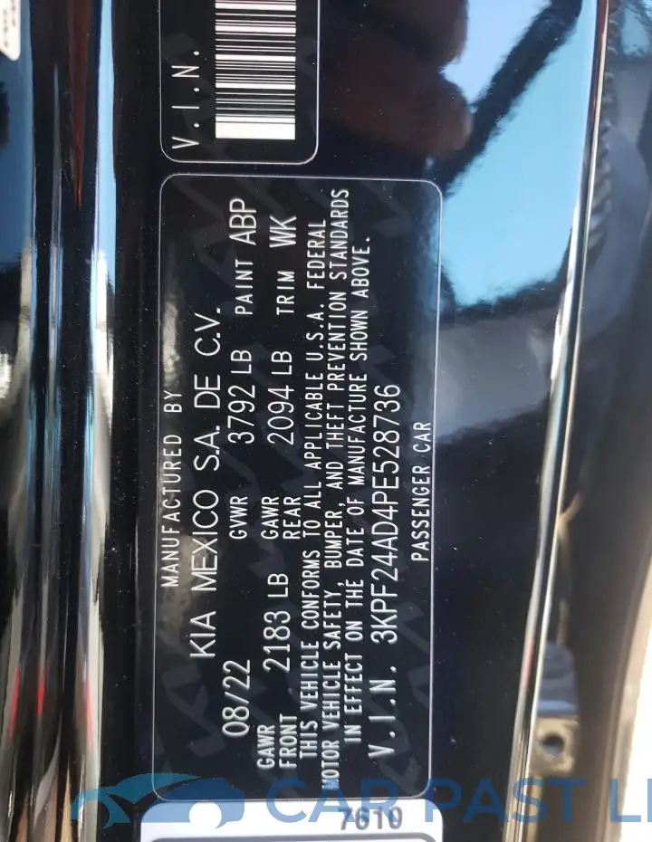 3KPF24AD4PE528736# 13
