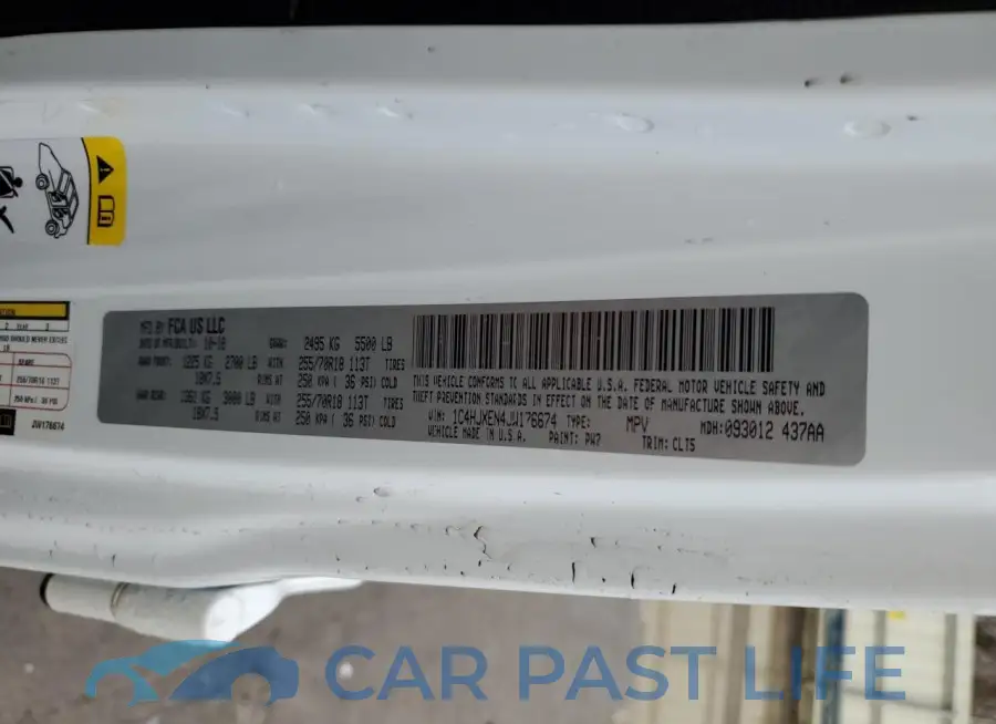 1C4HJXEN4JW176674# 14
