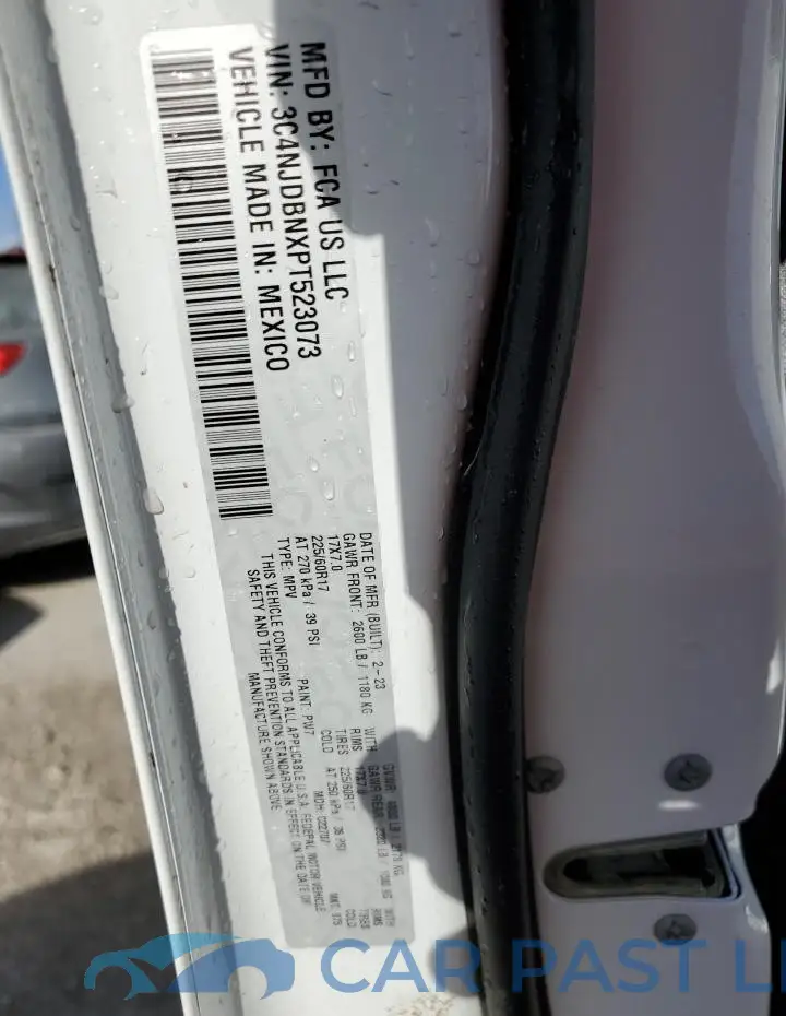 3C4NJDBNXPT523073# 14