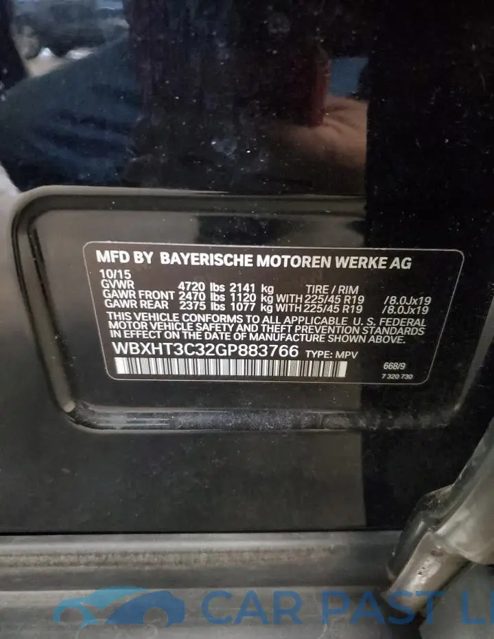 WBXHT3C32GP883766# 13