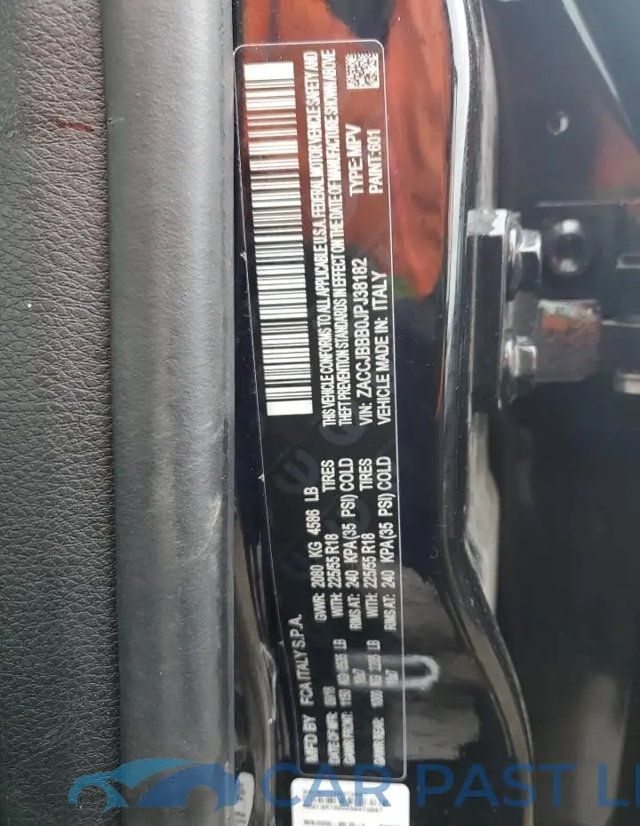 ZACCJBBB0JPJ38182# 13