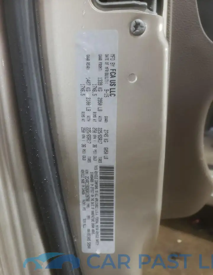 2C4RC1BG9GR128798# 14