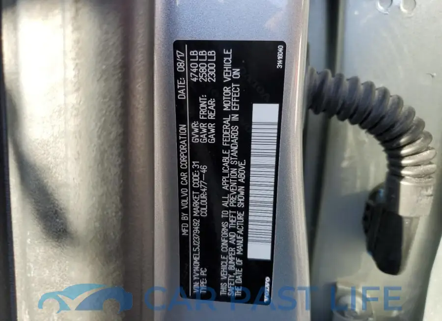 YV140MEL5J2379492# 13
