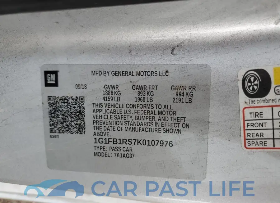 1G1FB1RS7K0107976# 12