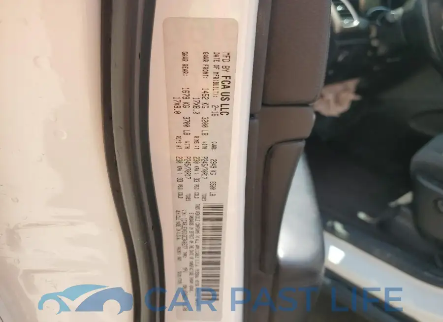 1C4RJEAG1GC340277# 12