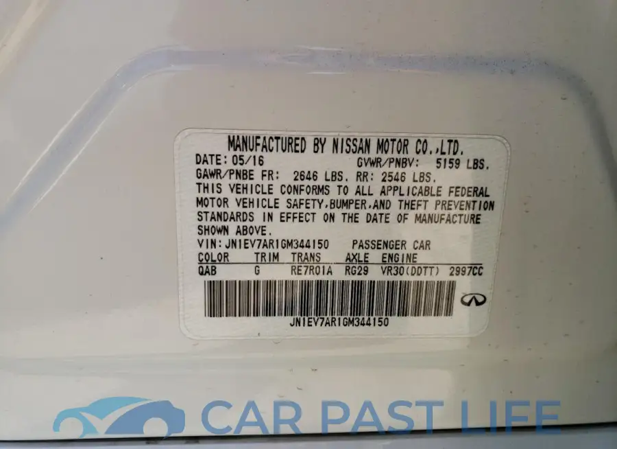 JN1EV7AR1GM344150# 12