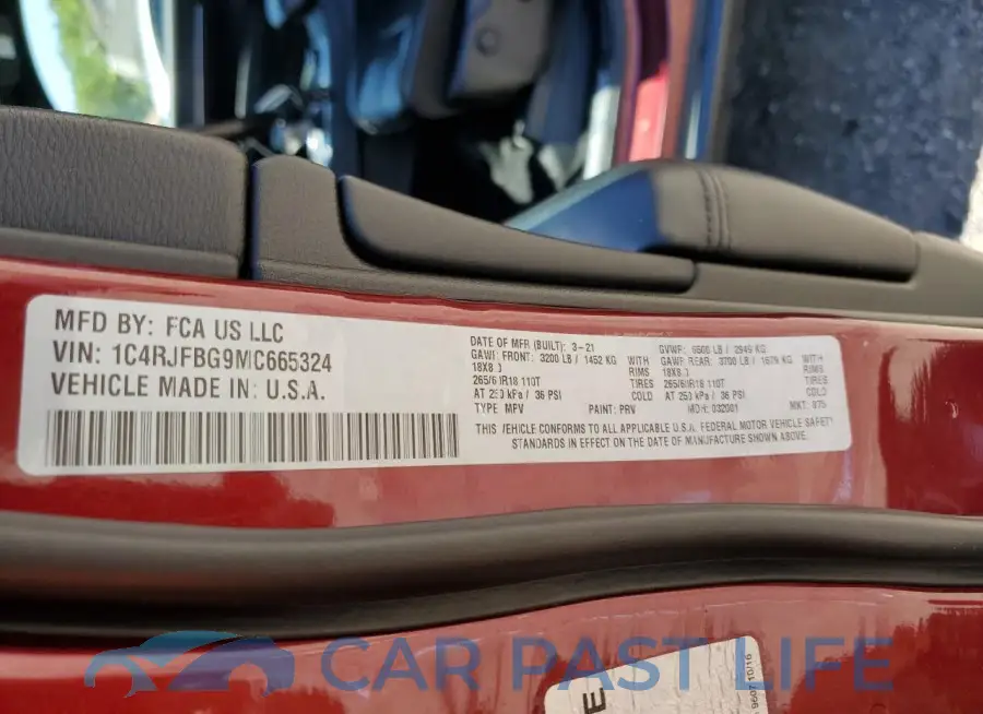 1C4RJFBG9MC665324# 13