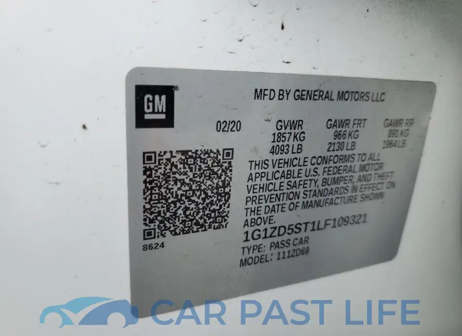 1G1ZD5ST1LF109321# 13