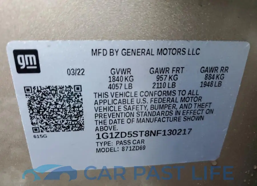 1G1ZD5ST8NF130217# 12