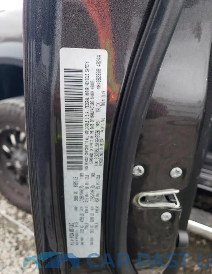 3C6TR5EJ5KG649526# 12
