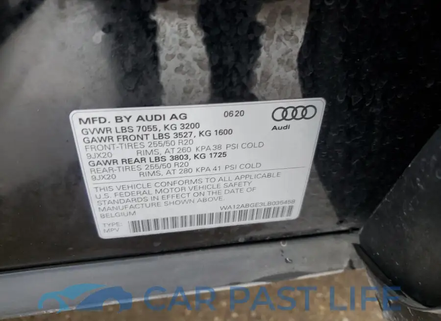 WA12ABGE3LB035458# 12
