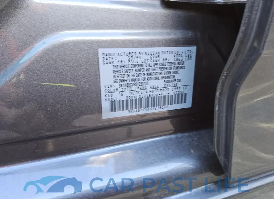 3N1AB8CV8SY238100# 13