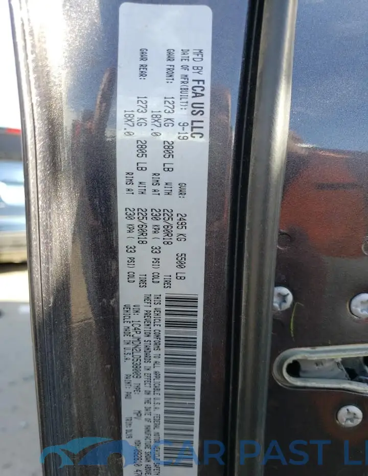 1C4PJMDN2LD538009# 13