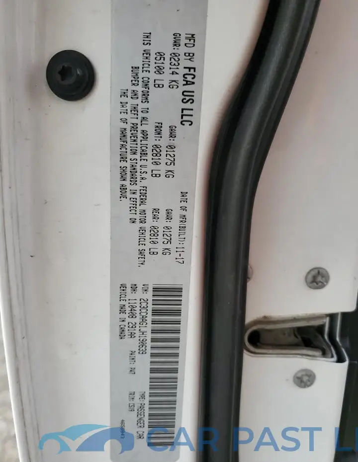 2C3CCAAG1JH190639# 13