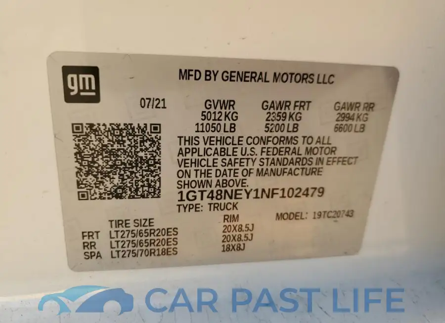 1GT48NEY1NF102479# 13
