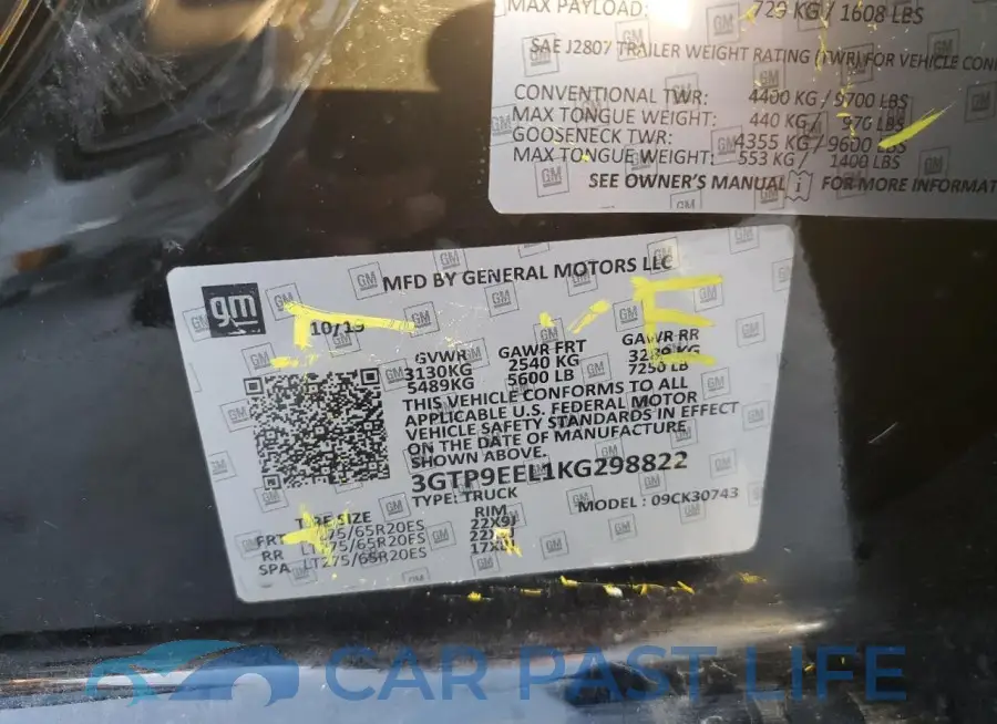3GTP9EED9MG186622# 12