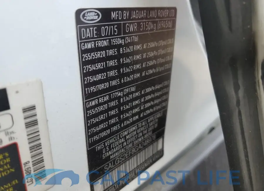 SALGS2EF8GA248978# 13