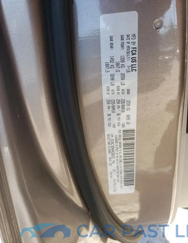 2C4RC1BG4HR536272# 14