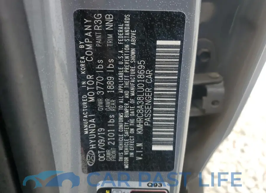 KMHRC8A38LU018695# 13