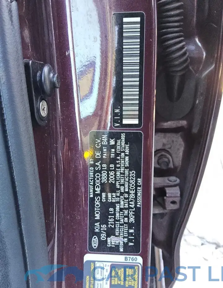 3KPFL4A78HE058235# 12
