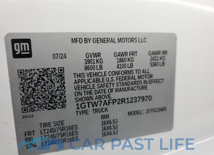 1GTW7AFP2R1237970# 14