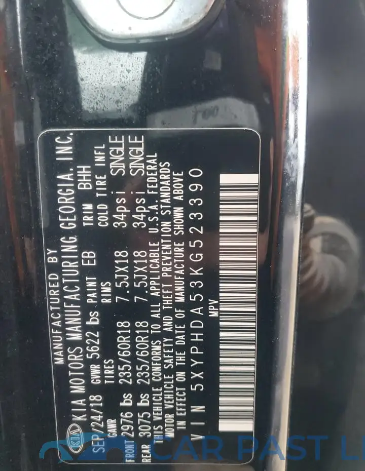 5XYPHDA53KG523390# 13