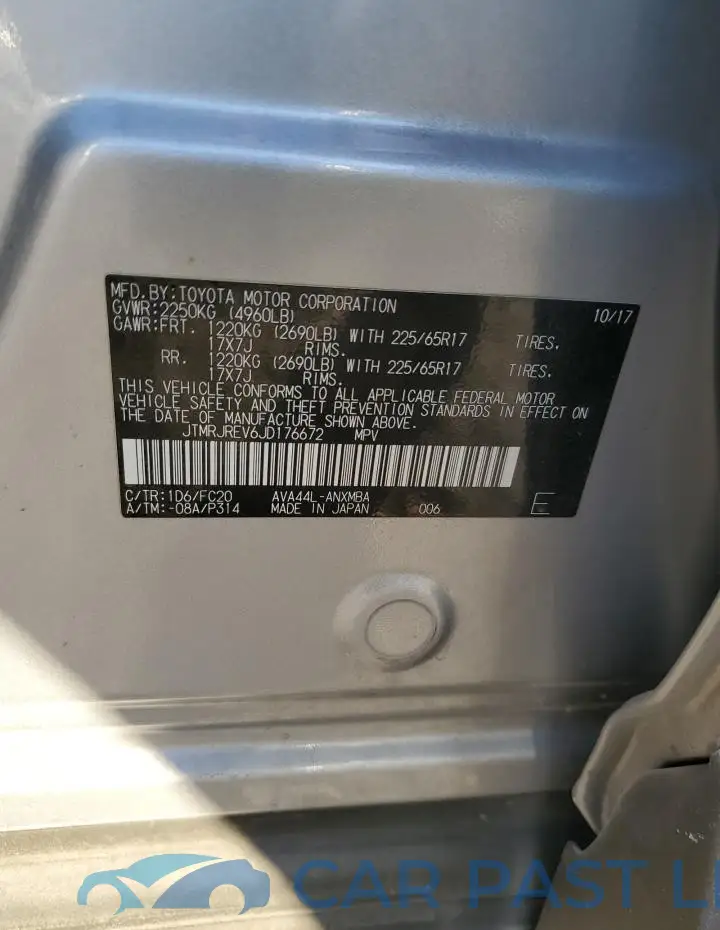 JTMRJREV6JD176672# 13