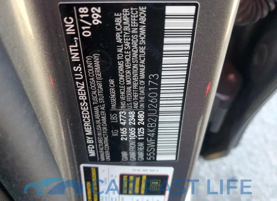 55SWF4KB2JU260173# 12