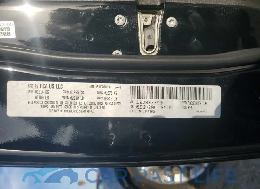 2C3CDXHG6LH167219# 12