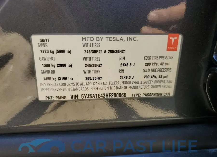 5YJSA1E43HF200066# 12