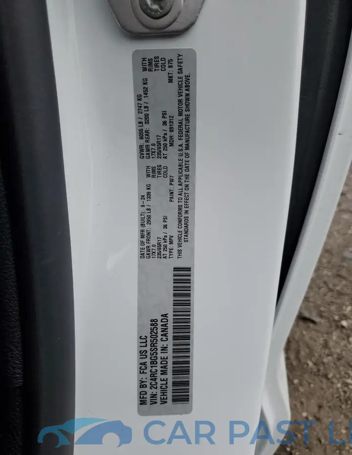 2C4RC1BG5SR502588# 13